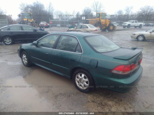 1HGCG66882A014106 - 2002 HONDA ACCORD EX/SE Green photo 3