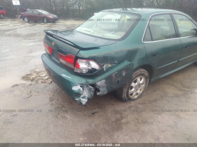 1HGCG66882A014106 - 2002 HONDA ACCORD EX/SE Green photo 6