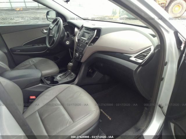 KM8SMDHF1GU163655 - 2016 HYUNDAI SANTA FE SE Silver photo 5