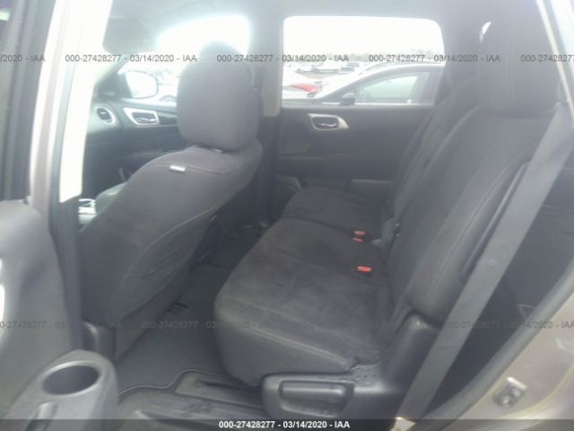 5N1AR2MN2DC626127 - 2013 NISSAN PATHFINDER S/SV/SL/PLATINUM Pewter photo 8