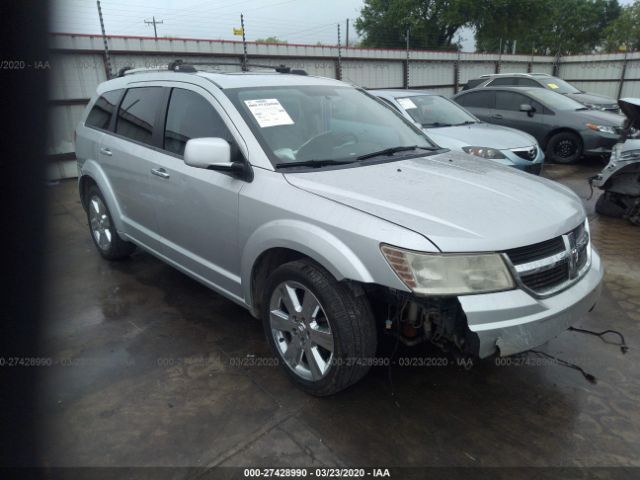 3D4GG67V39T189177 - 2009 DODGE JOURNEY R/T Silver photo 1