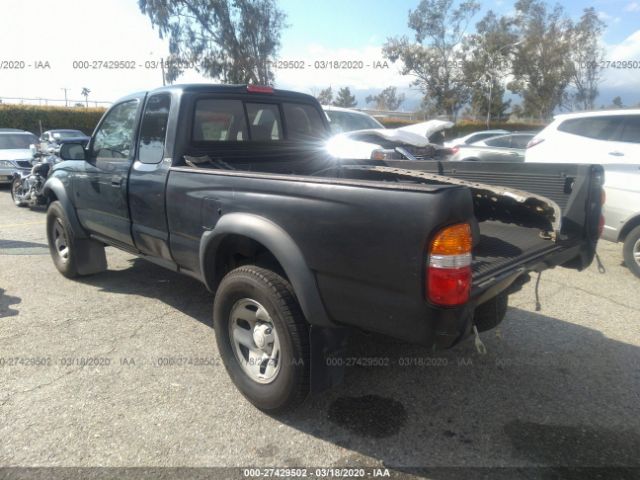 5TESM92N13Z214199 - 2003 TOYOTA TACOMA XTRACAB PRERUNNER Black photo 3