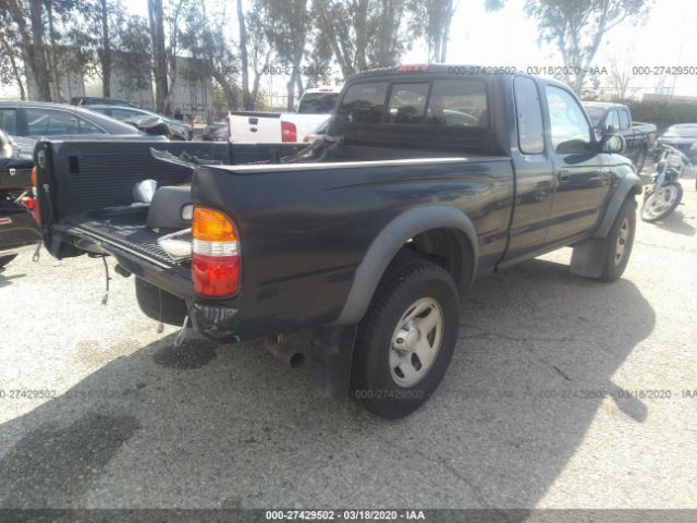 5TESM92N13Z214199 - 2003 TOYOTA TACOMA XTRACAB PRERUNNER Black photo 4