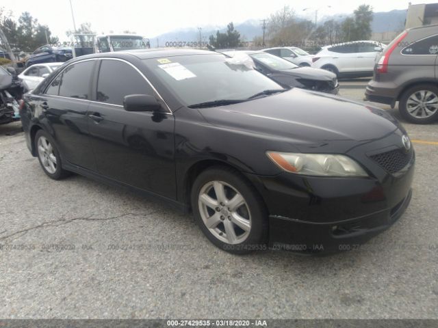 4T1BE46KX7U012228 - 2007 TOYOTA CAMRY CE/LE/XLE/SE Black photo 1