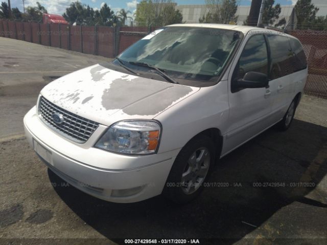 2FMDA52276BA20551 - 2006 FORD FREESTAR SEL White photo 2