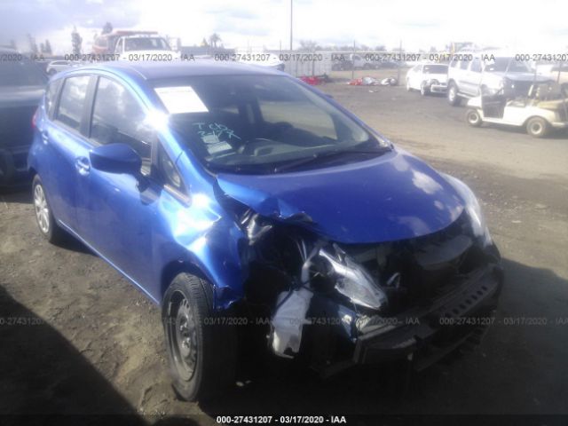 3N1CE2CP3FL434771 - 2015 NISSAN VERSA NOTE S/S PLUS/SV/SL/SR Blue photo 1