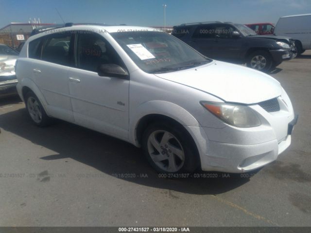 5Y2SL62833Z427677 - 2003 PONTIAC VIBE  White photo 1