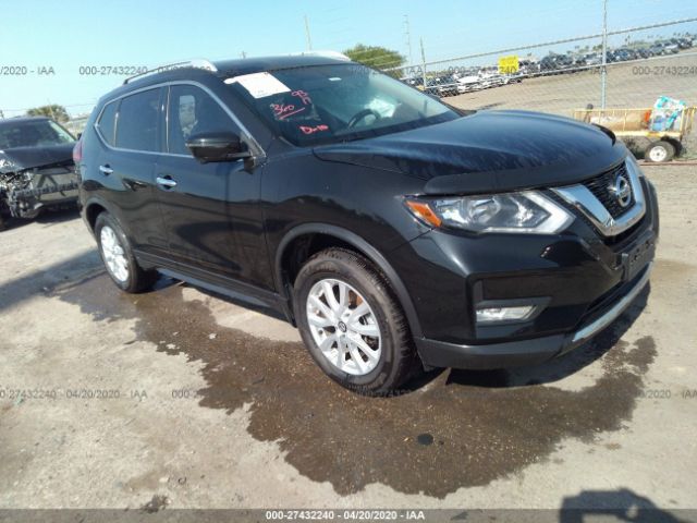 JN8AT2MT7HW147778 - 2017 NISSAN ROGUE S/SL/SV Black photo 1