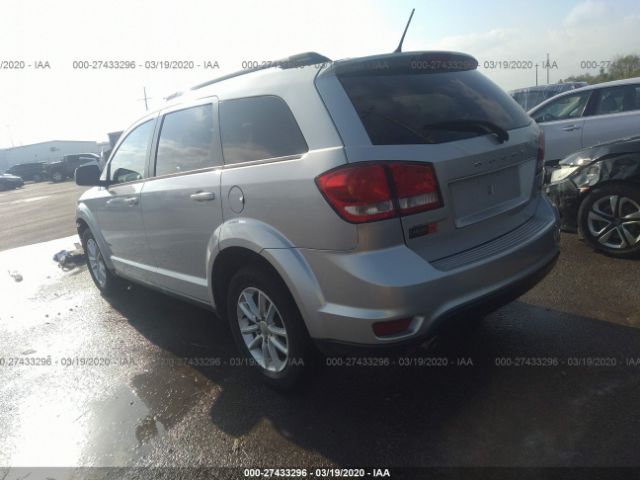 3C4PDCBG4ET313528 - 2014 DODGE JOURNEY SXT Silver photo 3