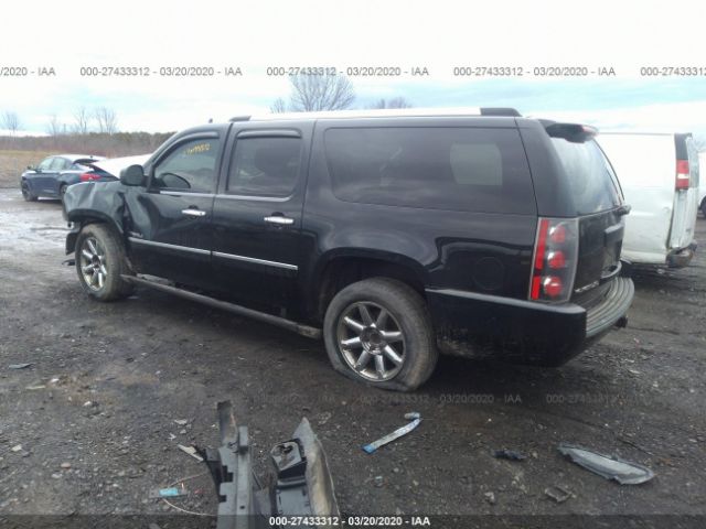 1GKS2MEF9DR334704 - 2013 GMC YUKON XL DENALI Black photo 3