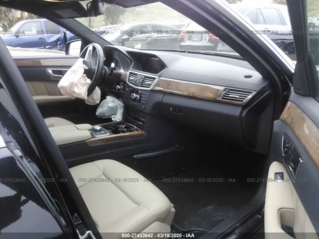 WDDHF5KB0DA752560 - 2013 MERCEDES-BENZ E 350 Black photo 5