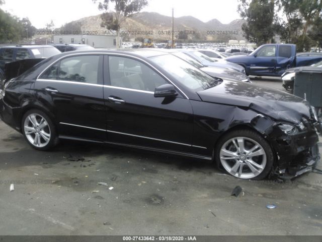 WDDHF5KB0DA752560 - 2013 MERCEDES-BENZ E 350 Black photo 6