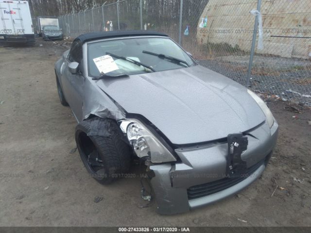 JN1AZ36A35M753715 - 2005 NISSAN 350Z ROADSTER Gray photo 6