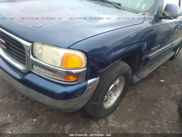 1GKFK16T43J121452 - 2003 GMC YUKON XL K1500 Blue photo 6