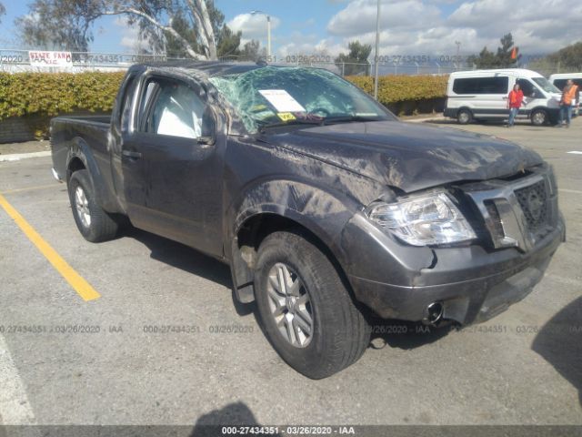 1N6BD0CT2JN723174 - 2018 NISSAN FRONTIER S/SV Gray photo 1