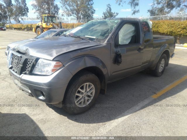 1N6BD0CT2JN723174 - 2018 NISSAN FRONTIER S/SV Gray photo 2