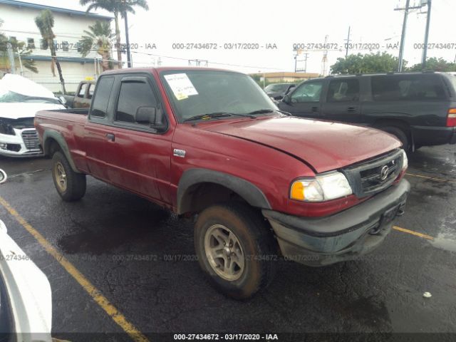 4F4YR17E23TM10552 - 2003 MAZDA B4000 CAB PLUS Red photo 1