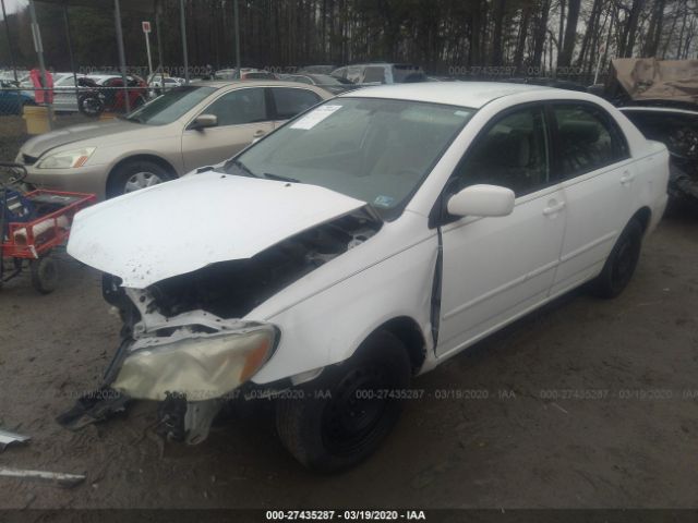 2T1BR32E87C754238 - 2007 TOYOTA COROLLA CE/LE/S White photo 2