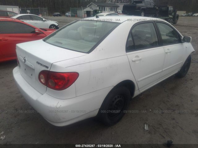 2T1BR32E87C754238 - 2007 TOYOTA COROLLA CE/LE/S White photo 4