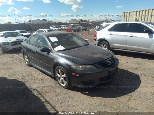 1YVHP80C655M54183 - 2005 MAZDA 6 I Gray photo 1