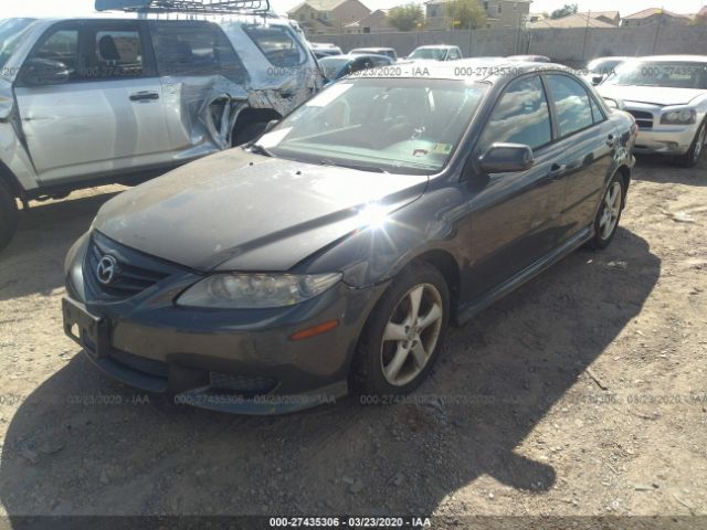 1YVHP80C655M54183 - 2005 MAZDA 6 I Gray photo 2