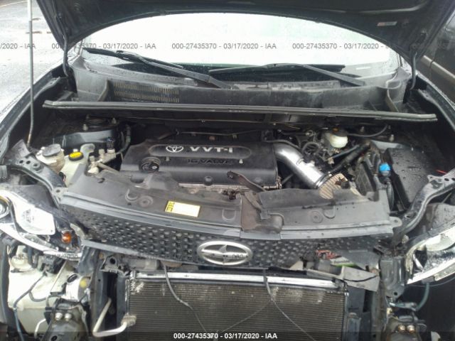 JTLKE50E391069537 - 2009 TOYOTA SCION XB Schwarz Foto 10