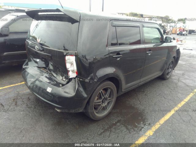 JTLKE50E391069537 - 2009 TOYOTA SCION XB Schwarz Foto 4
