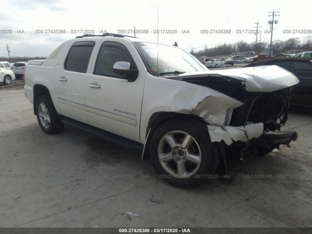 3GNTKGE7XCG233090 - 2012 CHEVROLET AVALANCHE LTZ Cream photo 1