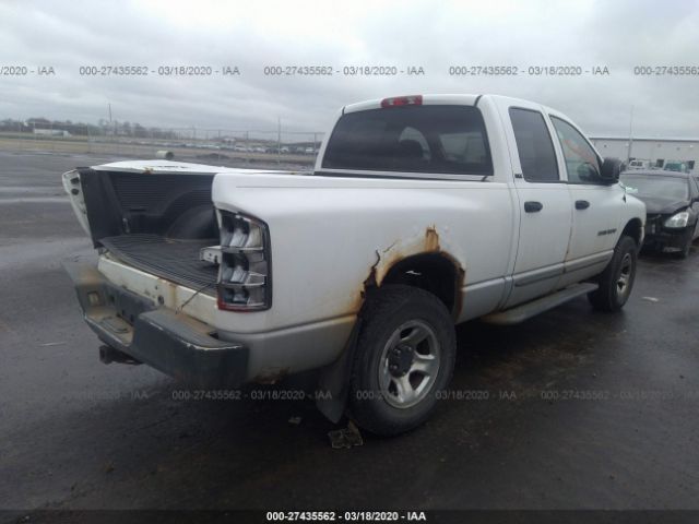 3D7HU18Z12G160022 - 2002 DODGE RAM 1500  White photo 4