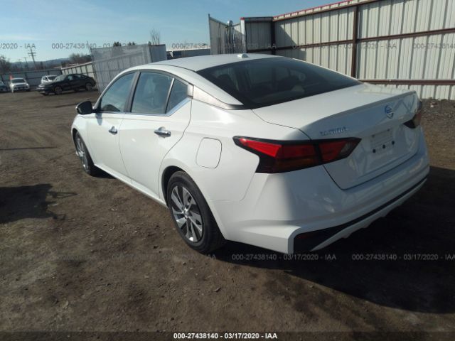 1N4BL4BV0LC126884 - 2020 NISSAN ALTIMA S White photo 3