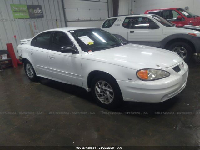 1G2NF52E74C200621 - 2004 PONTIAC GRAND AM SE1 White photo 1