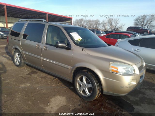 1GNDV33L05D307301 - 2005 CHEVROLET UPLANDER LT Gold photo 1