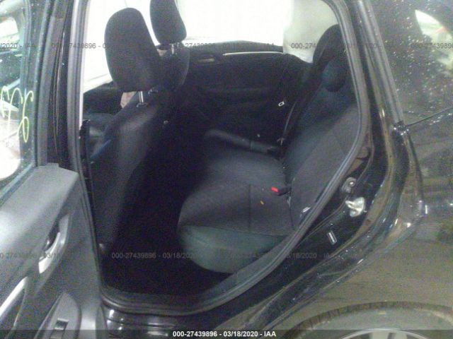 3HGGK5H58FM744023 - 2015 HONDA FIT LX Black photo 8