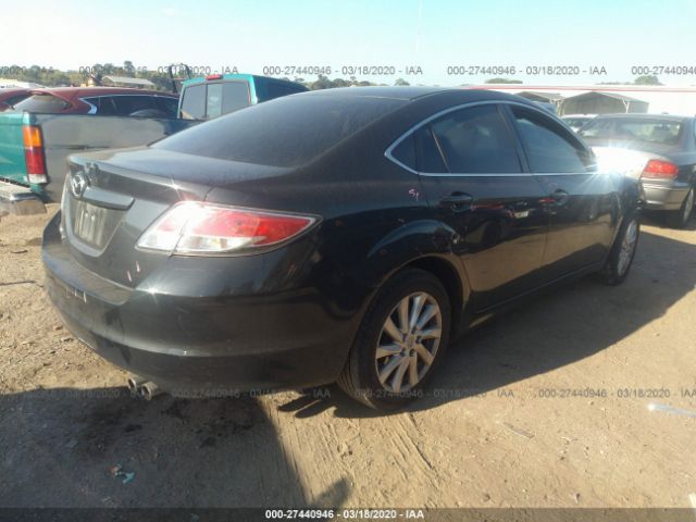 1YVHZ8DH5C5M22273 - 2012 MAZDA 6 I Gray photo 4