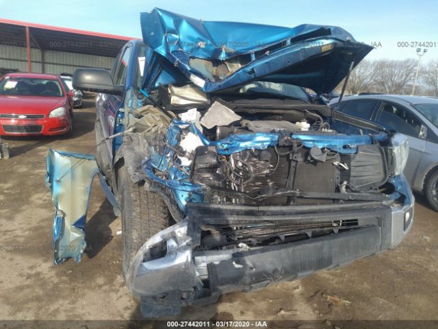 5TFUW5F10GX577464 - 2016 TOYOTA TUNDRA DOUBLE CAB SR/SR5 Blue photo 6