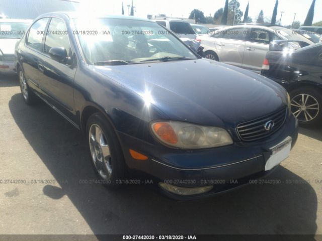 JNKDA31A82T022853 - 2002 INFINITI I35  Dark Blue photo 1