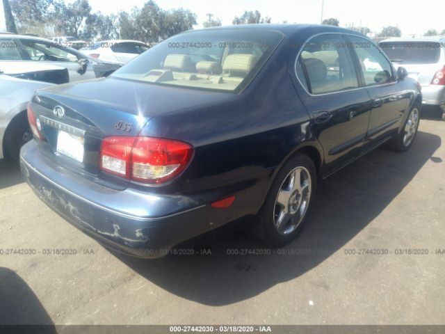 JNKDA31A82T022853 - 2002 INFINITI I35  Dark Blue photo 4