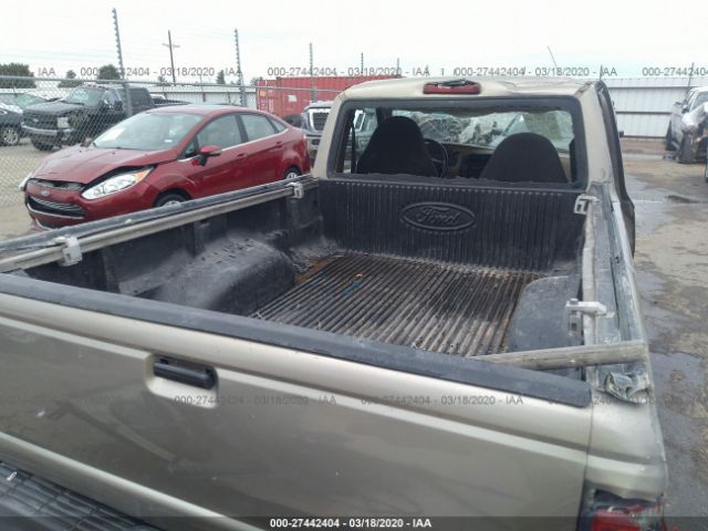 1FTYR10U93PA22222 - 2003 FORD RANGER  Tan photo 8