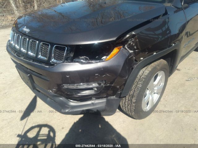 3C4NJDBB7KT683426 - 2019 JEEP COMPASS LATITUDE Gray photo 6