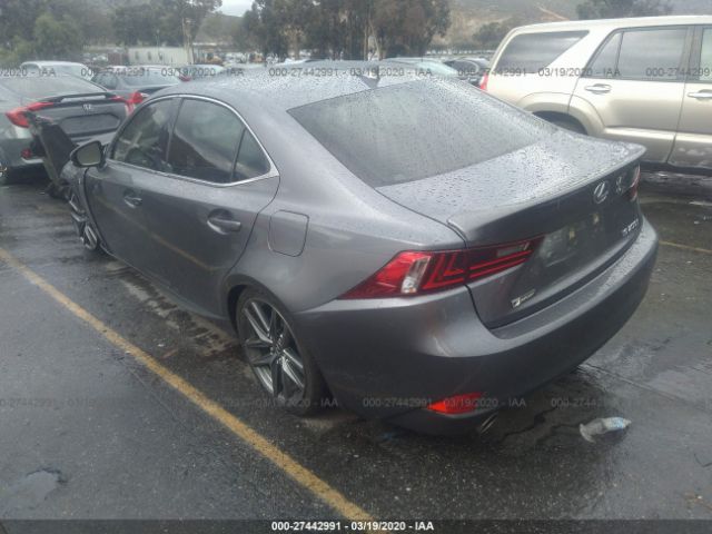 JTHBA1D24G5009285 - 2016 LEXUS IS 200T Gray photo 3