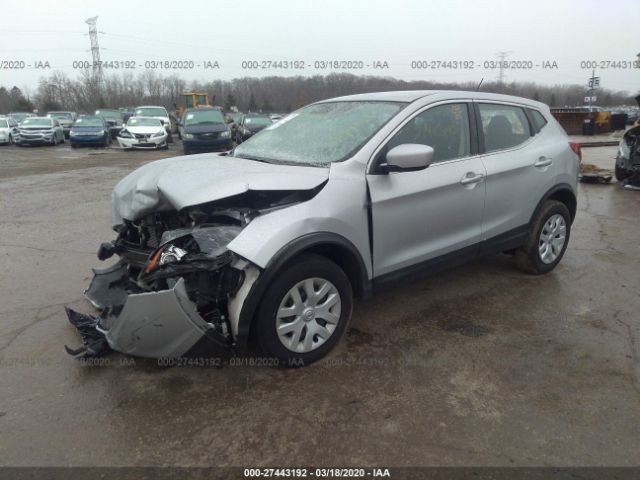 JN1BJ1CR5KW314493 - 2019 NISSAN ROGUE SPORT S/SV/SL Silver photo 2