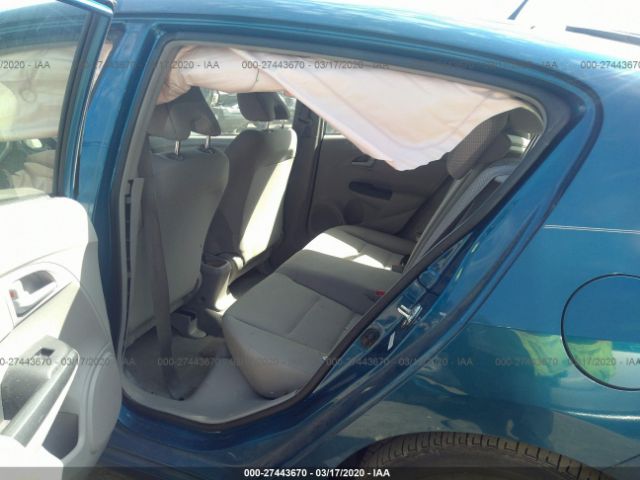 JHMZE2H34ES002993 - 2014 HONDA INSIGHT  Blue photo 8