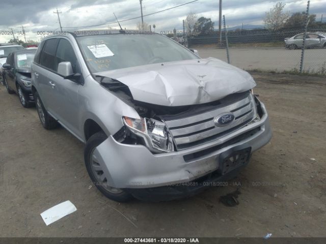 2FMDK3JC4ABA72997 - 2010 FORD EDGE SEL Gray photo 1