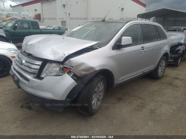 2FMDK3JC4ABA72997 - 2010 FORD EDGE SEL Gray photo 2