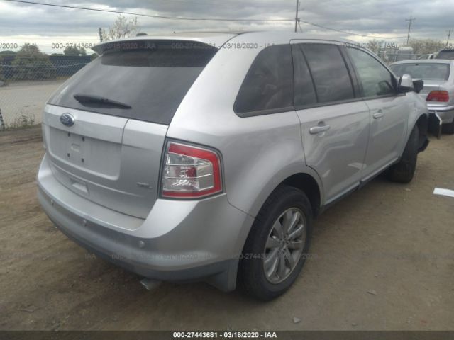 2FMDK3JC4ABA72997 - 2010 FORD EDGE SEL Gray photo 4