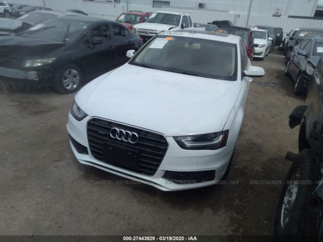 WAUFFAFL8FN042733 - 2015 AUDI A4 PREMIUM PLUS White photo 2