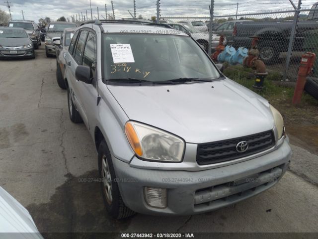 JTEGH20V310031173 - 2001 TOYOTA RAV4  Silver photo 1