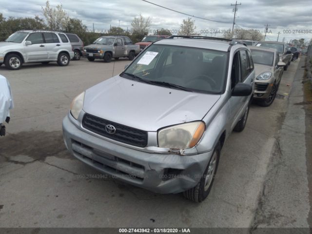 JTEGH20V310031173 - 2001 TOYOTA RAV4  Silver photo 2