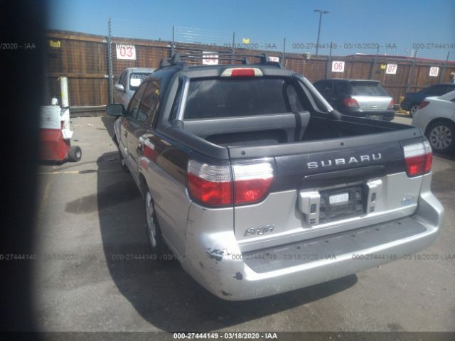 4S4BT61C237102290 - 2003 SUBARU BAJA  Black photo 3