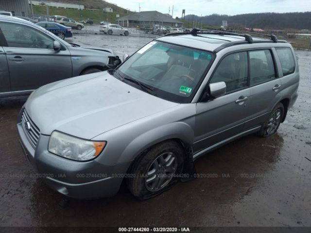 JF1SG67647H715186 - 2007 SUBARU FORESTER 2.5X LL BEAN Silver photo 2